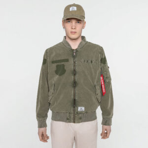 Мужской бомбер Alpha Industries L-2B Rip And Repair Flight Bomber