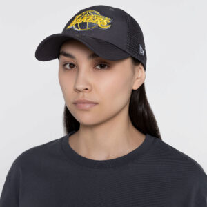 Кепка New Era LA Lakers Home Field Grey 9FORTY Trucker Cap