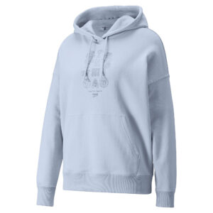 Женская худи PUMA Downtown Relaxed Graphic Hoodie
