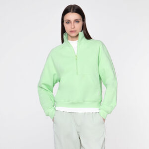 Женский свитшот STREETBEAT Half Zip Reglan Crew