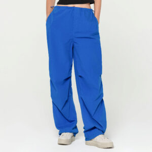 Женские брюки HUGO Hafisa Baggy-Fit Parachute Trousers In Cotton