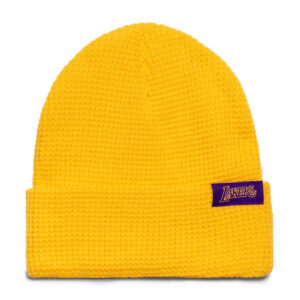 Шапка MITCHELL AND NESS Leggo My Waffle Knit Los Angeles Lakers Beanie