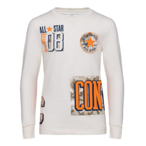 Подростковый лонгслив Converse Wrapped Logo Tee